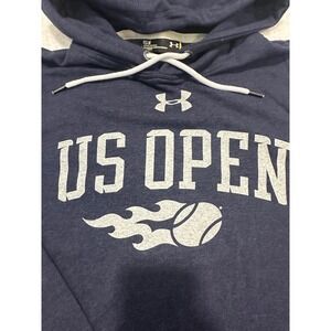Under Armour US Open Tennis Hoodie Sweatshirt Navy Blue Medium